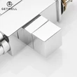 Kép 5/20 - Pelikan-R, 3 utas, kihúzható zuhanyfejes Konyhai Csap Víztisztítókhoz Narancssárga színben