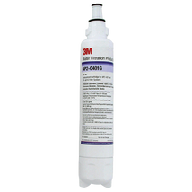 3M™ Aqua-Pure™ AP2-C401SG víztisztító szűrőbetét, 1 mikronos ezüstözött aktívszén-blokk szűrővel és polifoszfát vízkőgátló adalékanyaggal