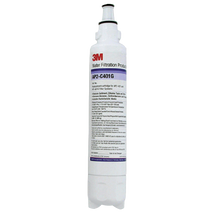 3M™ Aqua-Pure™ AP2-C401SG víztisztító szűrőbetét, 1 mikronos ezüstözött aktívszén-blokk szűrővel és vízkőgátló adalékanyaggal