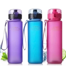 Casno 400ml-es szivárgásbiztos BPA mentes kulacs kék színben