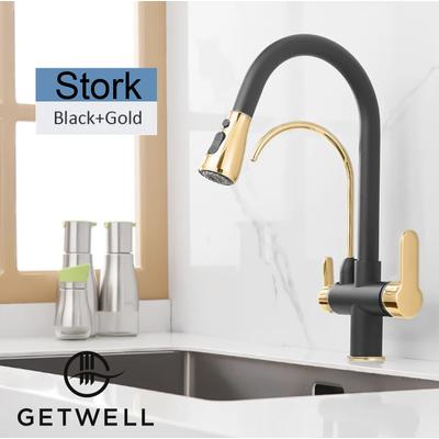 Stork 3 utas csap többfunkciós zuhanyfejjel