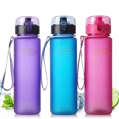 Casno 400ml-es szivárgásbiztos BPA mentes kulacs lila színben