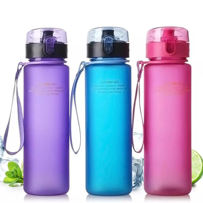 Casno 560ml-es szivárgásbiztos BPA mentes kulacs lila színben