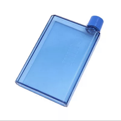 A5 Memo Bottle 420ml-es BPA mentes kulacs kék színben